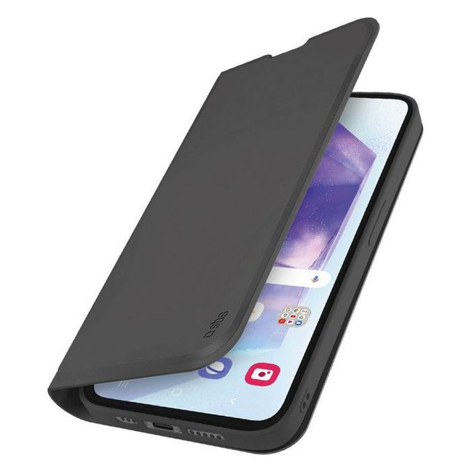 SBS - Puzdro Book Wallet Smooth pre Samsung Galaxy A56, čierna