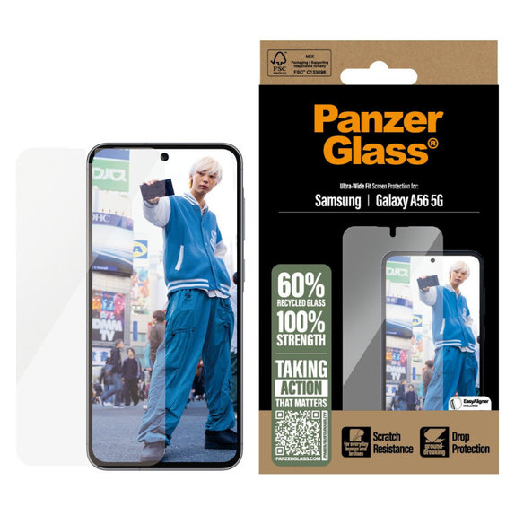 Tvrdené sklo UWF pre Samsung A56 5G, Transparentná, PanzerGlass