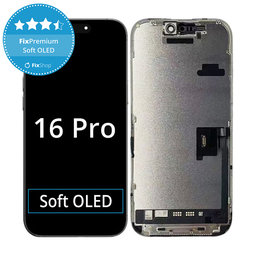 Apple iPhone 16 Pro  - LCD Displej + Dotykové Sklo + Rám Soft OLED FixPremium