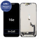 Displej In-Cell FHD pre iPhone 16e, Dotykové sklo s rámom, FixPremium