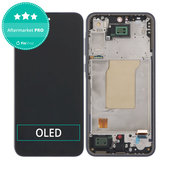 Samsung Galaxy A35 A356B - LCD Displej + Dotykové Sklo + Rám (Awesome Navy) OLED