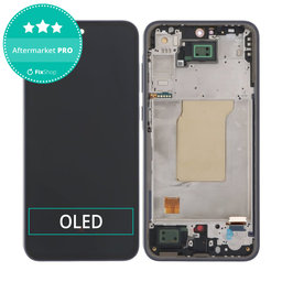 Samsung Galaxy A35 A356B - LCD Displej + Dotykové Sklo + Rám (Awesome Lilac) OLED