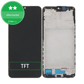 Samsung Galaxy A16 5G - LCD Displej + Dotykové Sklo + Rám (Blue Black) TFT