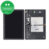Lenovo Tab M10 TB-X605F, TB-X605N, TB-X605M - LCD Displej + Dotykové Sklo + Rám (Black) TFT