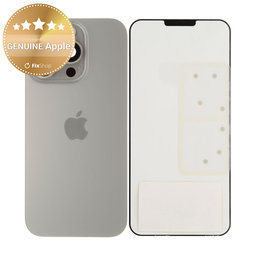 Sklo Zadného Housingu pre iPhone 16 Pro | Natural Titanium | 661-42725 | Genuine Apple