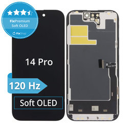 Displej Soft OLED pre iPhone 14 Pro - Dotykové sklo + Rám, DIAGNOSTIC