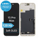 Displej Soft OLED pre iPhone 15 Pro Max, Dotykové sklo s rámom, DIAGNOSTIC