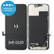 Displej Soft OLED pre iPhone 13, Dotykové sklo s rámom, DIAGNOSTIC