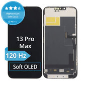 Displej Soft OLED pre iPhone 13 Pro Max - Dotykové sklo + Rám, DIAGNOSTIC