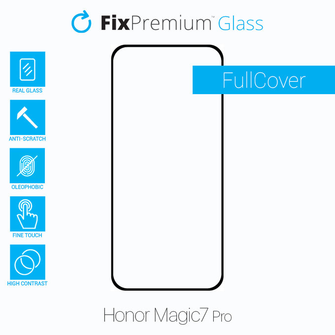 FixPremium FullCover Glass - Tvrdené Sklo pre Honor Magic7 Pro