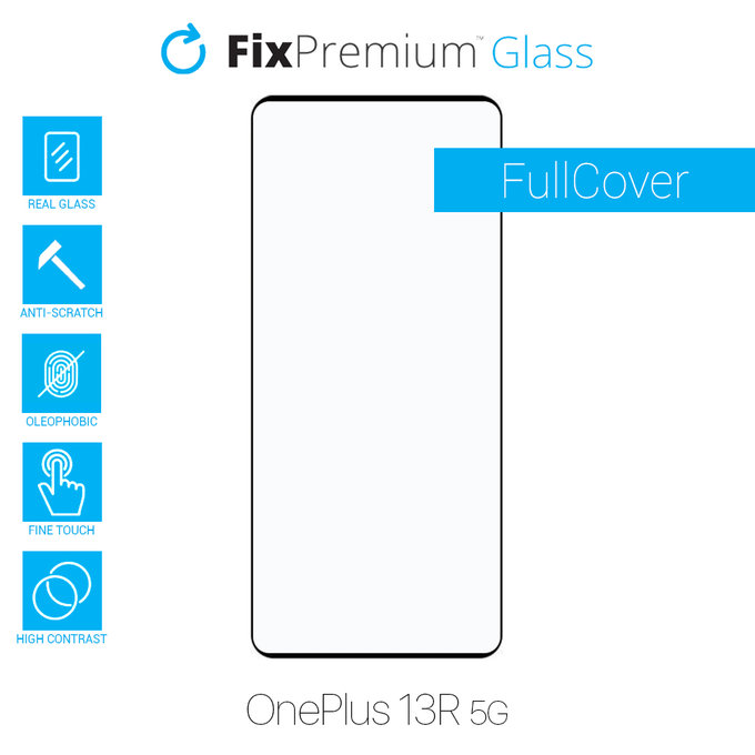 FixPremium FullCover Glass - Tvrdené Sklo pre OnePlus 13R 5G CPH2645