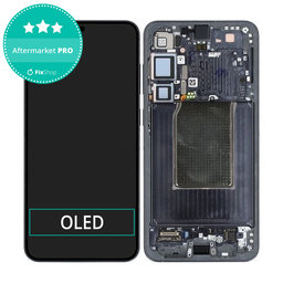 Samsung Galaxy S25 Plus - LCD Displej + Dotykové Sklo + Rám (Blueblack) OLED