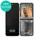 Samsung Galaxy Z Flip 6 F741B - LCD Displej + Dotykové Sklo + Rám (Black) OLED