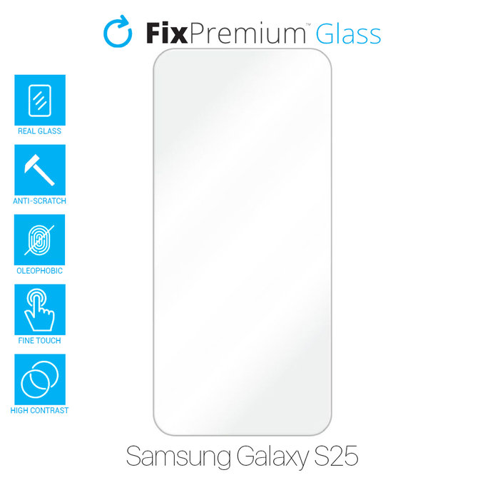 FixPremium Glass - Tvrdené Sklo pre Samsung Galaxy S25