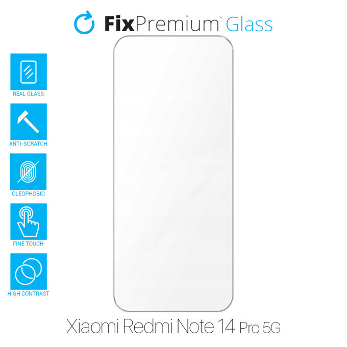 FixPremium Glass - Tvrdené Sklo pre Xiaomi Redmi Note 14 Pro 5G 24090RA29G