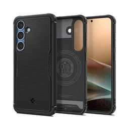 Spigen - Puzdro Core Armor s MagSafe pre Samsung Galaxy S25, Matte Black