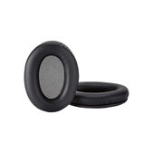 Náhradné Náušníky pre Kingston HyperX Cloud II, Koža, Čierne, 1 pár