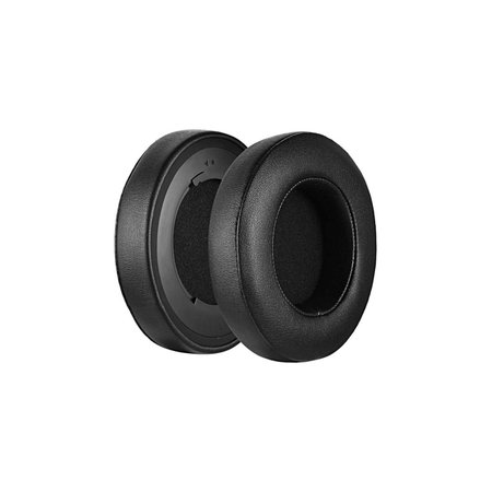 Náhradné Náušníky pre Razer Kraken V2 Pro, Pamäťová pena + PU Koža, Čierne, 1 pár