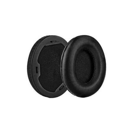 Náhradné Náušníky pre Beats Studio 1, Pamäťová pena + PU Koža, Čierne, 1 pár