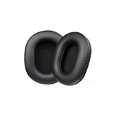 Náhradné Náušníky pre Sony MDR-7506, Pamäťová pena + PU Koža, Čierne, 1 pár