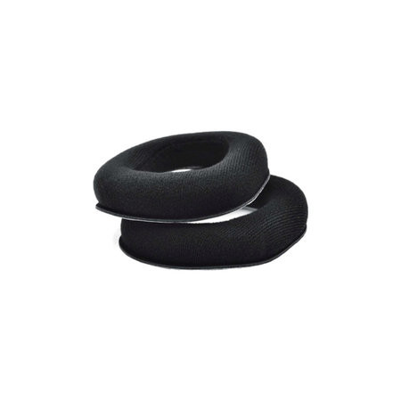 Náhradné Náušníky pre Logitech Astro A40, A50, Pamäťová pena + Textil, Čierne, 1 pár