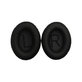 Náhradné Náušníky pre Bose QuietComfort 35, Pamäťová pena + PU Koža, Čierne, 1 pár