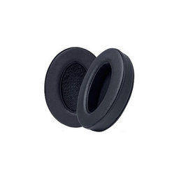 Náhradné Náušníky pre Sennheiser HD300, HD4.50BTNC, Pamäťová pena + PU Koža, Čierne, 1 pár