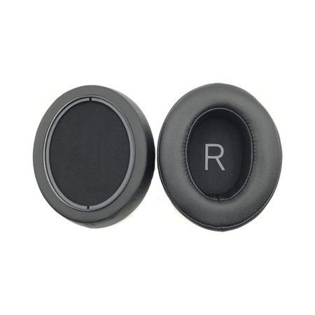 Náhradné Náušníky pre Sennheiser Momentum 3.0, Pamäťová pena + PU Koža, Čierne, 1 pár