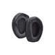 Náhradné Náušníky pre Sennheiser HDR175, RS175, Pamäťová pena + PU Koža, Čierne, 1 pár
