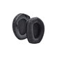 Náhradné Náušníky pre Sennheiser HDR175, RS175, Pamäťová pena + PU Koža, Čierne, 1 pár