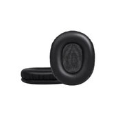 Náhradné Náušníky pre Audio-Technica ATH-M50X, PU Koža, Čierne, 1 pár