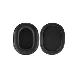 Náhradné Náušníky pre Turtle Beach Stealth, Pamäťová pena + PU Koža, Čierne, 1 pár