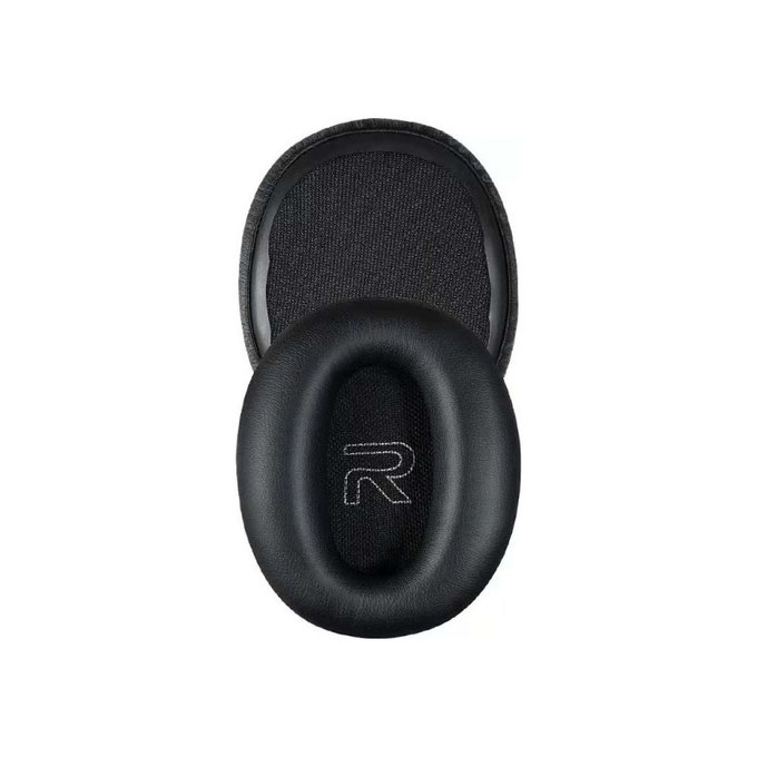 Náhradné Náušníky pre Edifier W800BT, Pamäťová pena + PU Koža, Čierne, 1 pár