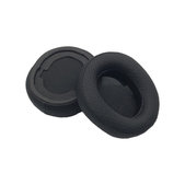 Náhradné Náušníky pre SteelSeries Arctis Nova Pro, Pamäťová pena + Textil, Čierne, 1 pár
