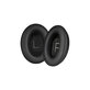 Náhradné Náušníky pre Bose QuietComfort 45, Pamäťová pena + PU Koža, Čierne, 1 pár