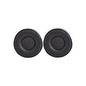 Náhradné Náušníky pre Jabra MOVE Wireless, PU Koža, Čierne, 1 pár