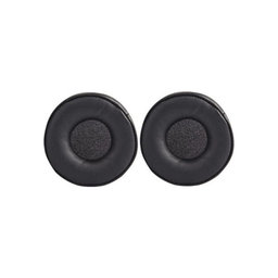 Náhradné Náušníky pre Jabra MOVE Wireless, PU Koža, Čierne, 1 pár