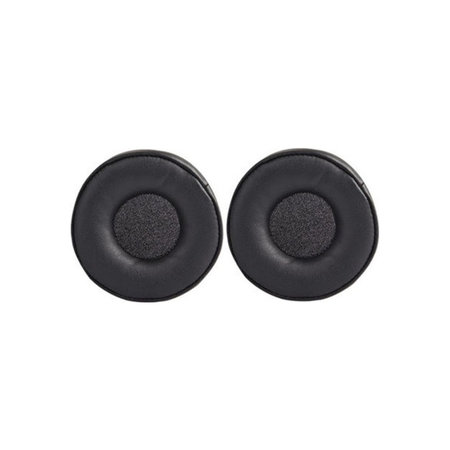 Náhradné Náušníky pre Jabra MOVE Wireless, PU Koža, Čierne, 1 pár