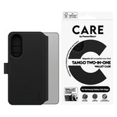 Puzdro Wallet Tango Two-In-One s QI pre Samsung Galaxy S25 Edge, Čierna, PanzerGlass