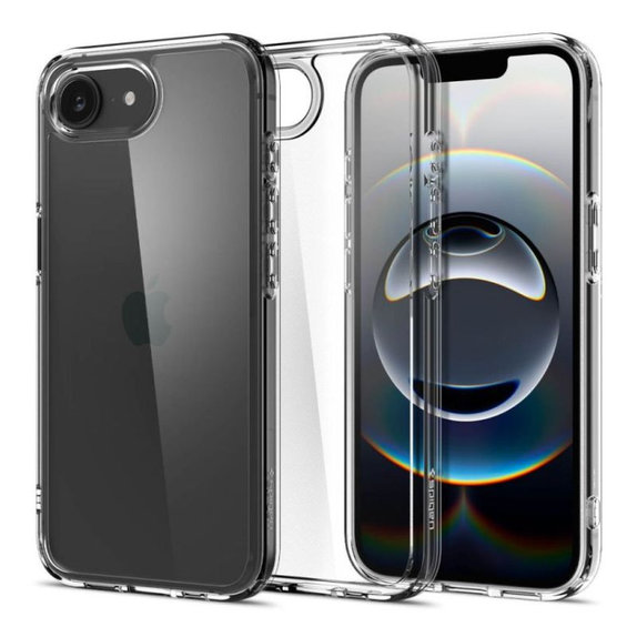 Spigen - Puzdro Ultra Hybrid pre iPhone 16e, Crystal Clear