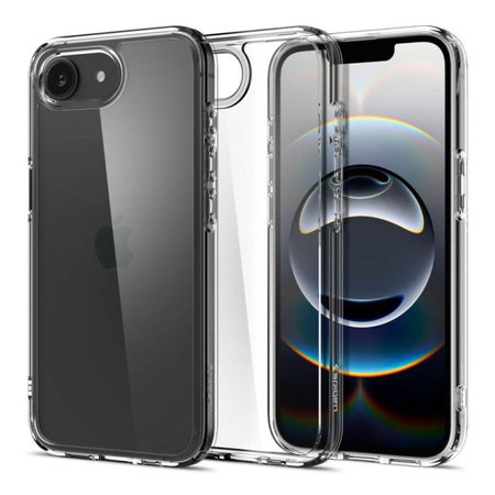 Spigen - Puzdro Ultra Hybrid pre iPhone 16e, Crystal Clear