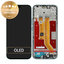 Honor 400 Lite - LCD Displej + Dotykové Sklo + Rám (Marrs Green) - 0235ANTH Genuine Service Pack