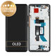 Xiaomi Poco X7 24095PCADG - LCD Displej + Dotykové Sklo + Rám (Black) - 5600010O16P00 Genuine Service Pack