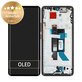 Xiaomi Poco X7 24095PCADG - LCD Displej + Dotykové Sklo + Rám (Black) - 5600010O16P00 Genuine Service Pack