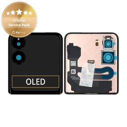 Xiaomi Mix Flip 2405CPX3DC - LCD Displej + Dotykové Sklo (Vonkajší) (Black) - 560004000N800 Genuine Service Pack
