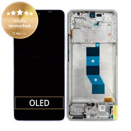 Xiaomi Poco M7 Pro 5G - LCD Displej + Dotykové Sklo + Rám (Purple) - 5600080O17P00 Genuine Service Pack