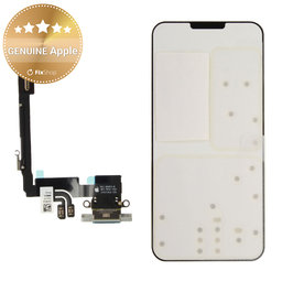 Nabíjací Konektor + Flex Kábel pre iPhone 16 Pro | White Titanium | 923-11089 | Genuine Apple