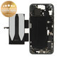 Stredný Rám s Batériou pre iPhone 15 Plus | Black | ZD076-00674 | Genuine Apple