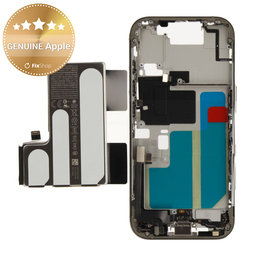 Stredný Rám s Batériou pre iPhone 16 Pro | Natural Titanium | ZD076-00692 | Genuine Apple