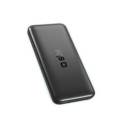 SBS - PowerBank 10000mAh, 10W, Infinity, LiFePO4, USB-C/USB-A, čierna